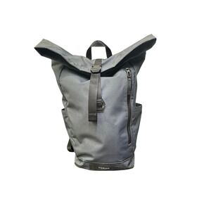 Timbuk2 Tuck Pack Roll Top Backpack Gray Laptop Commuter Bag Mens